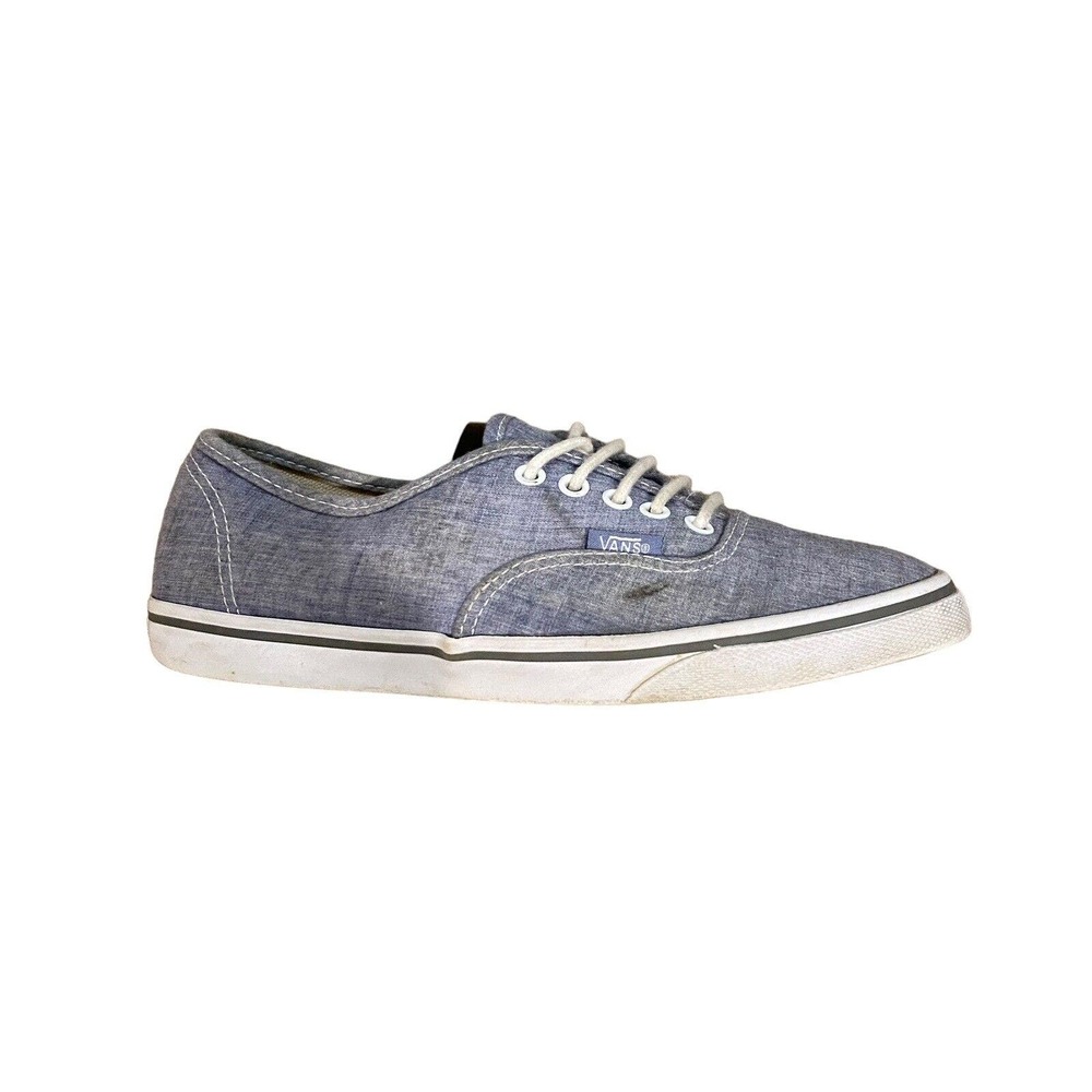 Vans Women’s Size 6 Blue Denim Casual Sneakers Skater Shoes